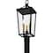 Quoizel Hull Outdoor Post 3 Light Matte Black HUL9009MBK - alternate 5